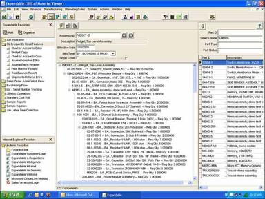 Bill Of Materials Viewer