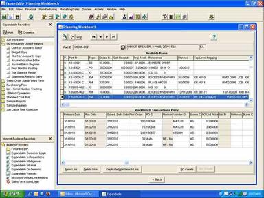 MRP Workbench