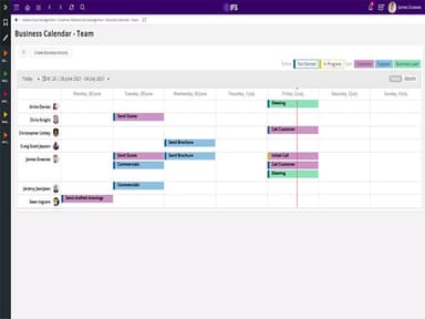 IFS Cloud Busi ness Calendar