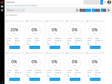 Solumina MES Dashboard