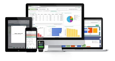 TrackVia Dashboard Screens