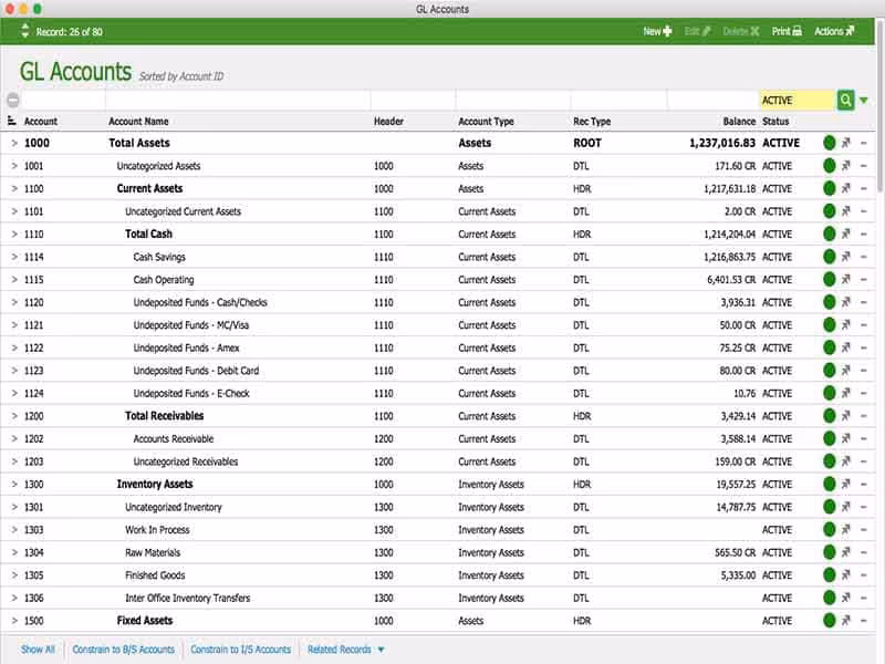 Accounts