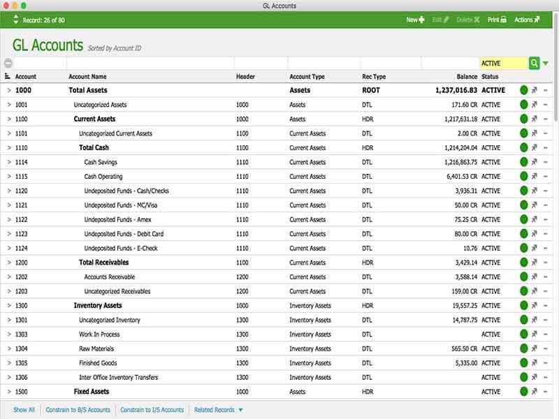 Accounts