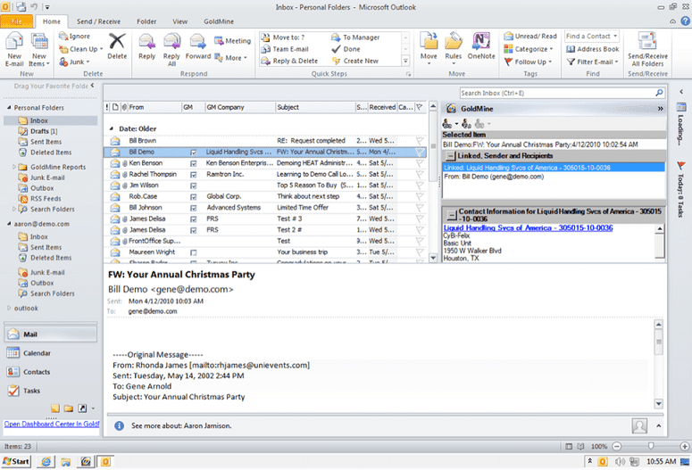 Inbox Personal Folders