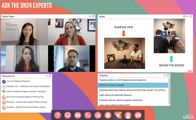 Webinar program