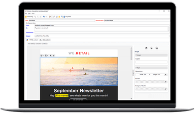 Adobe Campaign Email editor