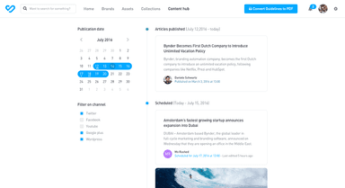 Bynder Content hub