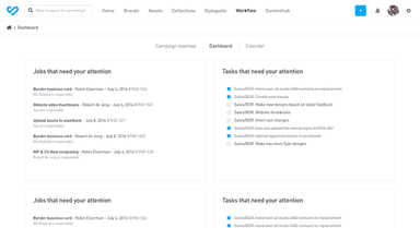 Bynder Dashboard