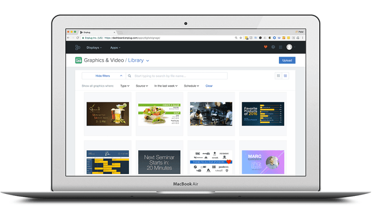 Enplug Media library