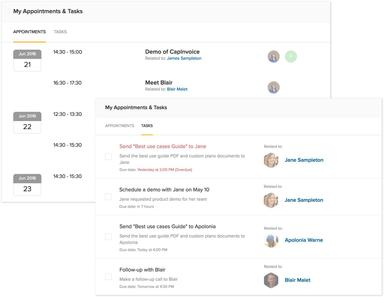 Freshsales Appointments