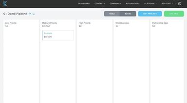 Kizen Software Demo Pipeline