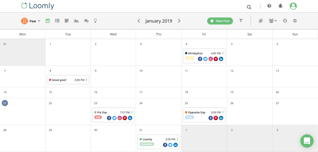 Calendar