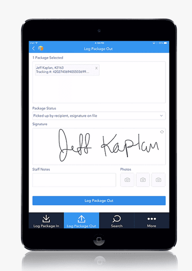 Notifii Log package out
