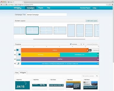 OnSign TV Create Campaigns