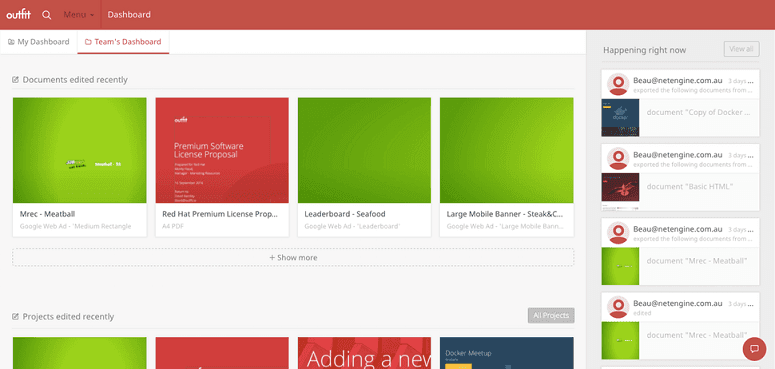Outfit Dashboard