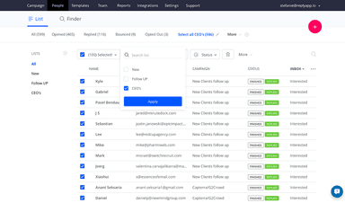 Reply Software Dashboard