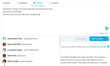SocialPilot Customize Posts