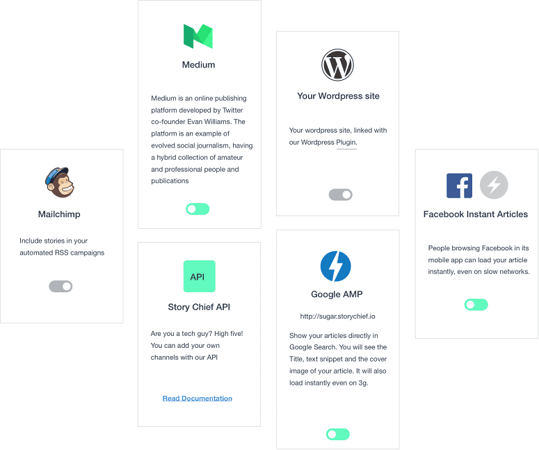 Story Chief Marketing Tools