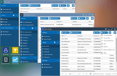 WorkBooks CRM Application Leads
