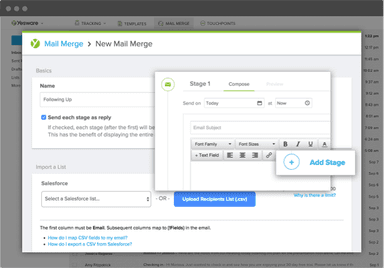 Mail merge