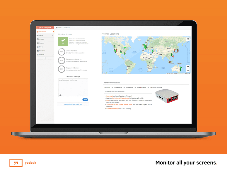 Yodeck Digital Signage Analytics