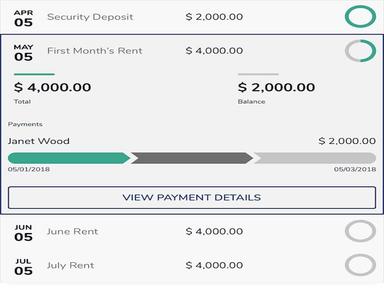 Avail View Payment Details