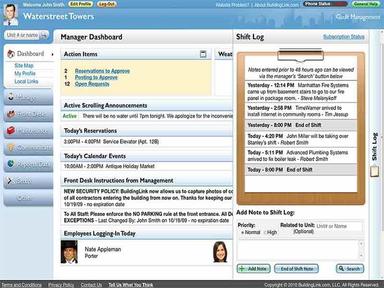 BuildingLink Manager Dashboard