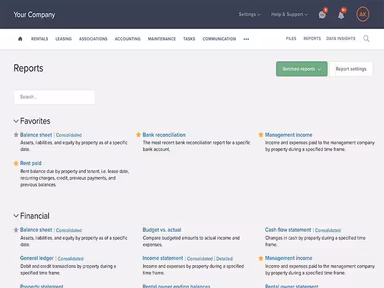 Buildium Reports