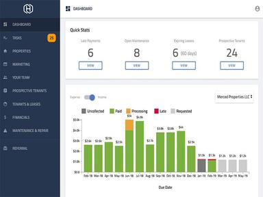 Hemlane Dashboard