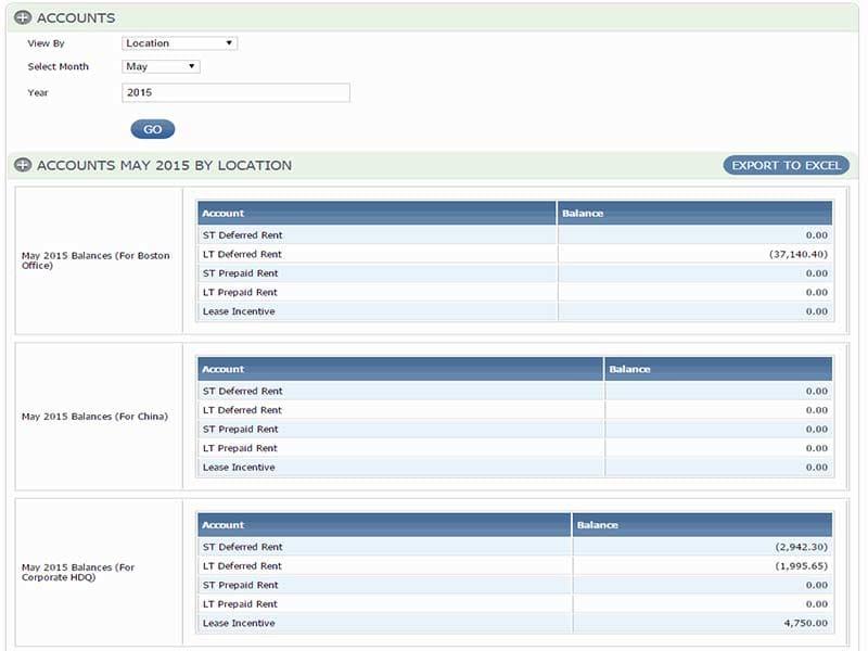 LeaseQuery Account Balances