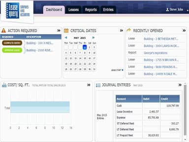 LeaseQuery Dashboard A