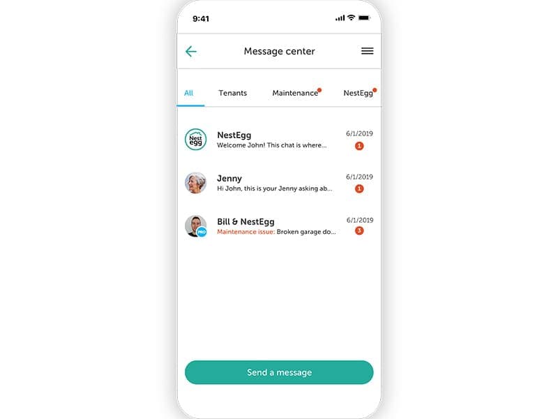 Message Center Chat