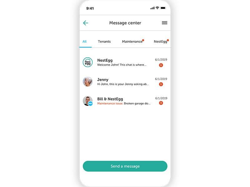 Message Center Chat