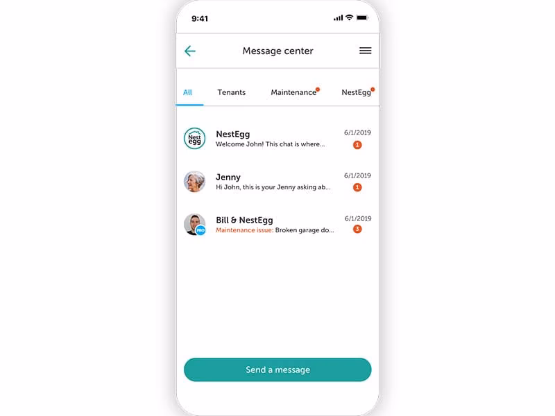 Message Center Chat