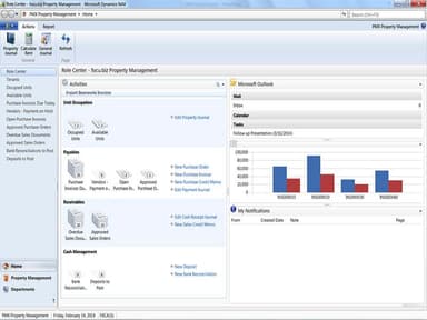 PMX Property Management Role Center