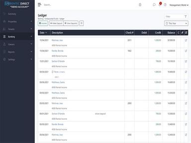 Rentec Direct Ledger