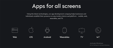 Apps for all screens