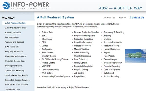Info Power Dashboard