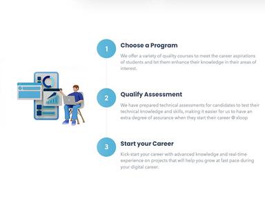 Choose program and start your career