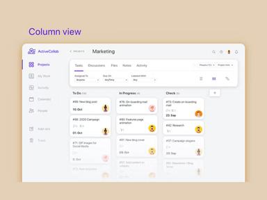 ActiveCollab - Multiple Task Views