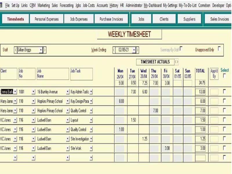 Weekly Timesheet