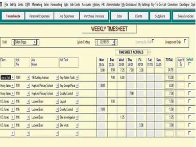 Weekly Timesheet