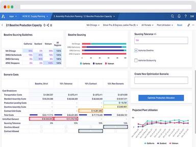 Anaplan Software Supply Planning