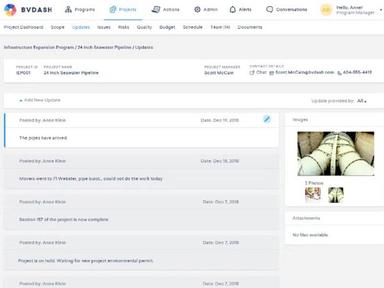 BVDash Project Updates