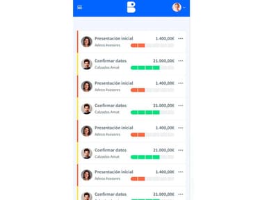 Billage Colored Indicators For Expenses