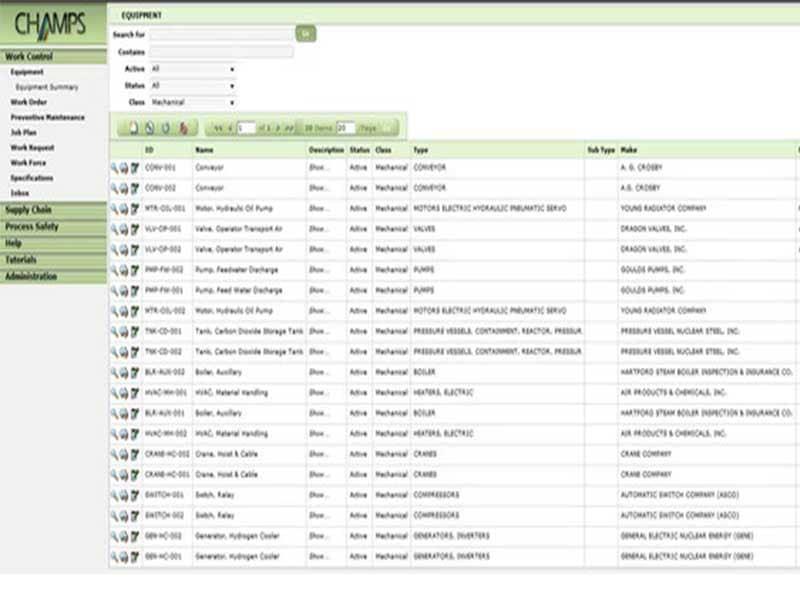 CHAMPS Software Dashboard