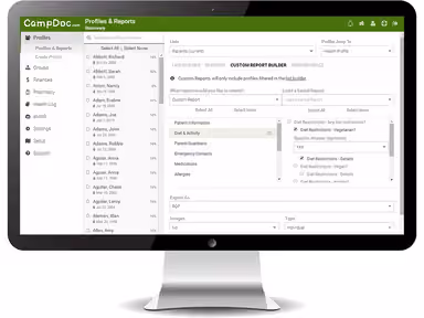 CampDoc Reports