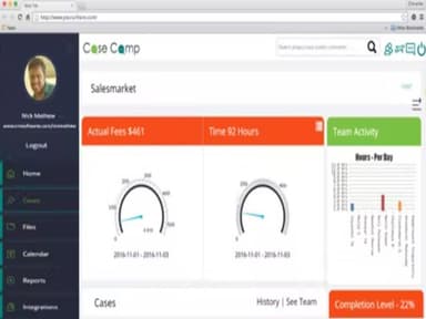 CaseCamp Dashboard