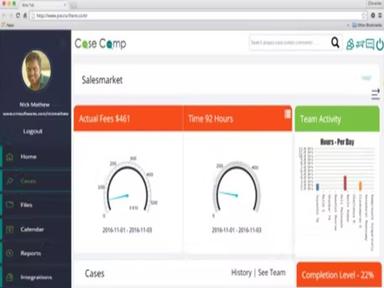 CaseCamp Dashboard