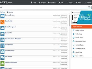 Caspio Dashboard
